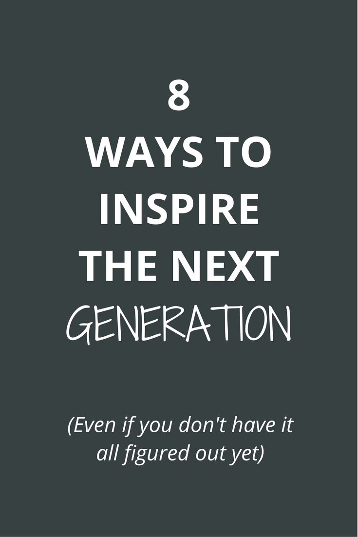 As a young professional, you need to be giving back to the next generation. They want to hear from you (even if you don't have it all figured out yet). Our future depends on us sharing our experiences with them so kids can become better leaders, people and visionaries.