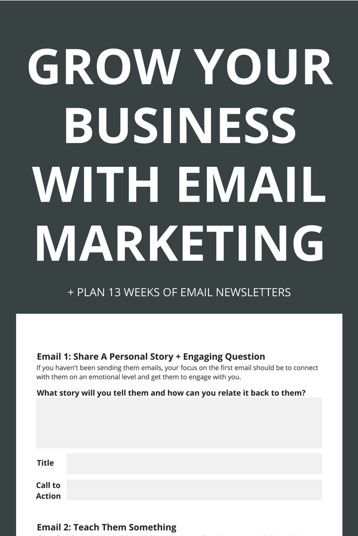Email marketing has the highest ROI of almost any form of marketing. Learn how to tap into that by leveraging powerful email marketing and figure out what to say in your email newsletters with the free workbook. Click through to learn more.